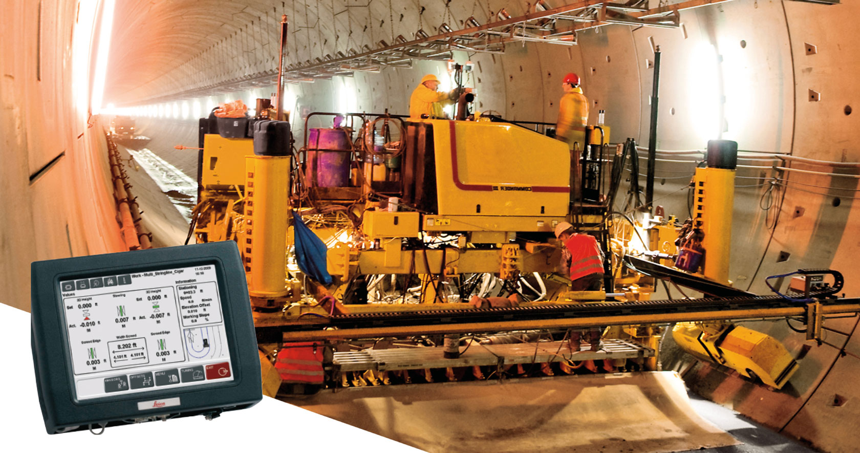 Tunnel Paving Finishing Compaction